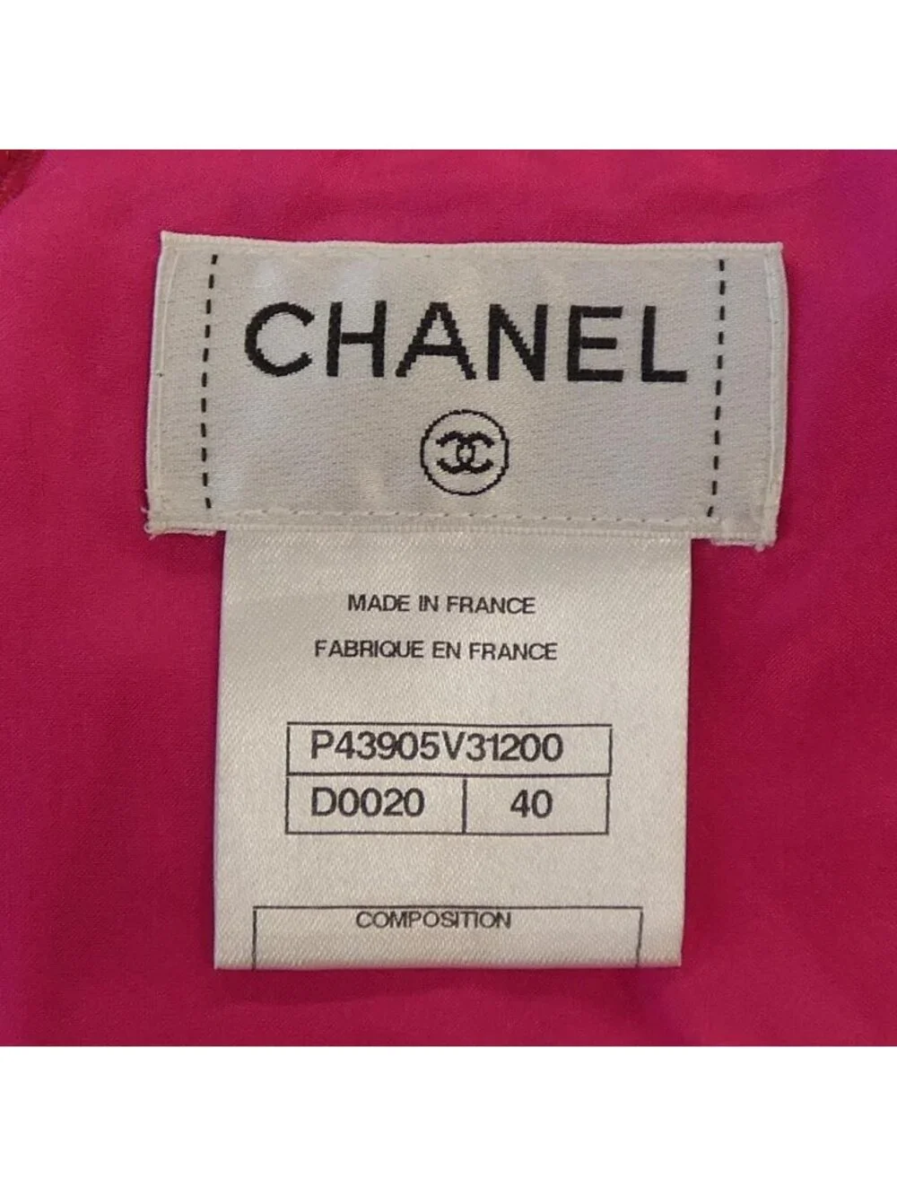 Chanel Skirt Pink